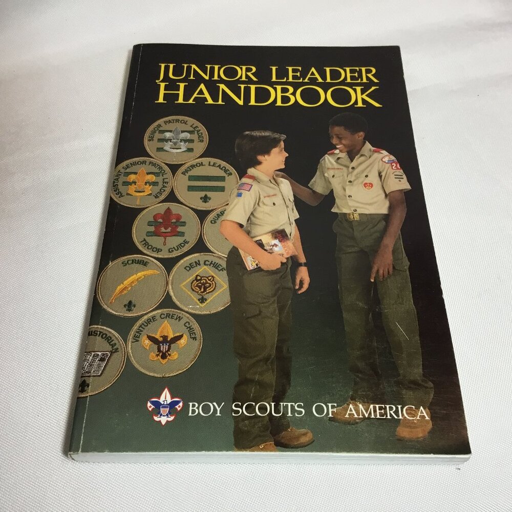 Junior Leader Handbook Boy Scouts Of America Vintage 1994